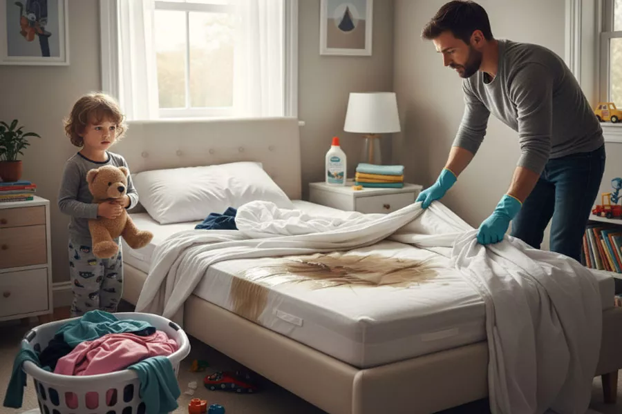 Bed Accident Cleanup