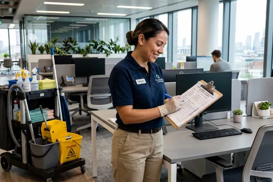 office cleaning checklist